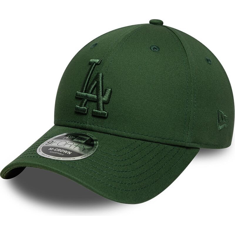 siltovka-zaoblena-zelena-snapback-9forty-m-crown-los-angeles-dodgers-mlb-new-era