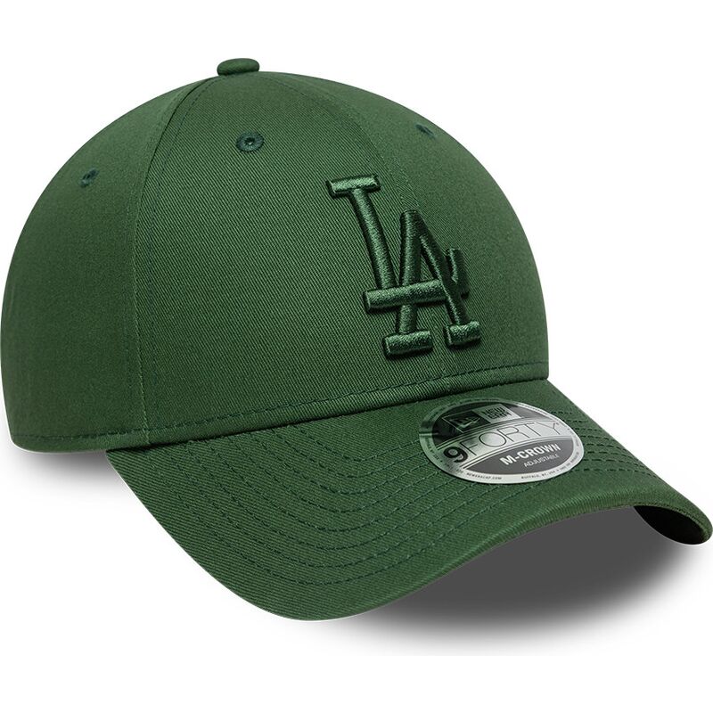 siltovka-zaoblena-zelena-snapback-9forty-m-crown-los-angeles-dodgers-mlb-new-era