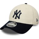 siltovka-zaoblena-bezova-nastavitelny-9forty-m-crown-cord-new-york-yankees-mlb-new-era