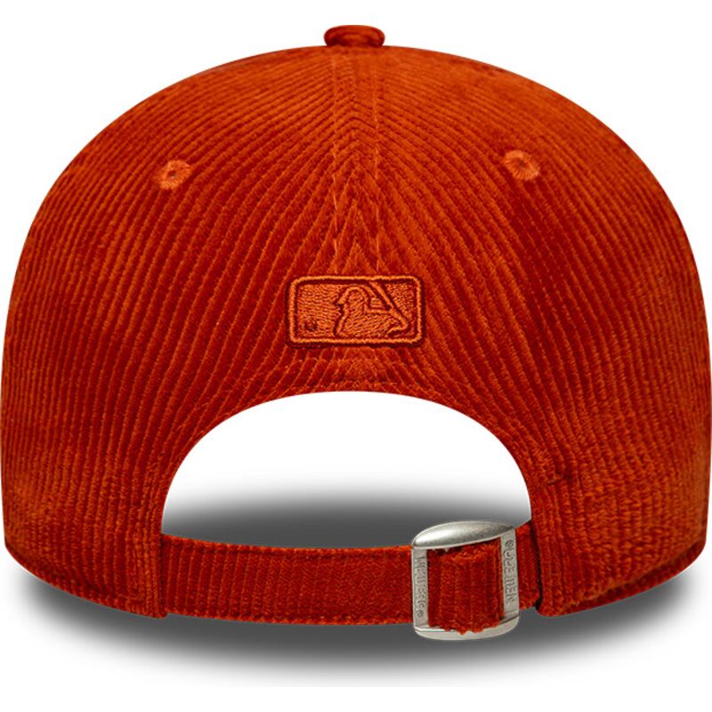 siltovka-zaoblena-oranzova-nastavitelny-9forty-m-crown-cord-los-angeles-dodgers-mlb-new-era