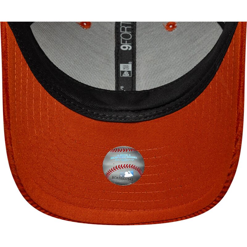 siltovka-zaoblena-oranzova-nastavitelny-9forty-m-crown-cord-los-angeles-dodgers-mlb-new-era