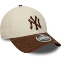 siltovka-zaoblena-hneda-nastavitelny-9forty-m-crown-cord-new-york-yankees-mlb-new-era