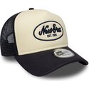 siltovka-zaoblena-tmavomodra-snapback-a-frame-oval-foam-patch-new-era