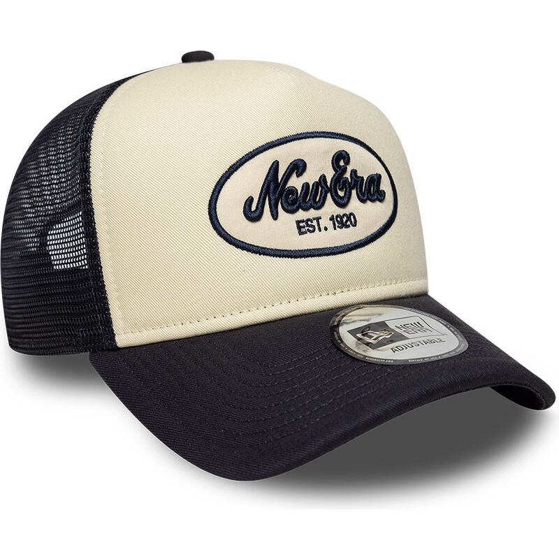 siltovka-zaoblena-tmavomodra-snapback-a-frame-oval-foam-patch-new-era