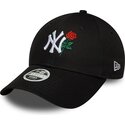 siltovka-zaoblena-cierna-nastavitelny-9forty-flower-icon-new-york-yankees-mlb-new-era