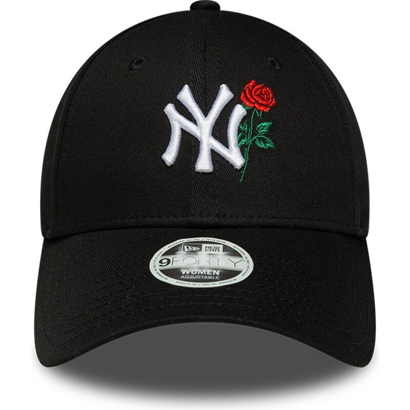 siltovka-zaoblena-cierna-nastavitelny-9forty-flower-icon-new-york-yankees-mlb-new-era