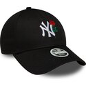 siltovka-zaoblena-cierna-nastavitelny-9forty-flower-icon-new-york-yankees-mlb-new-era