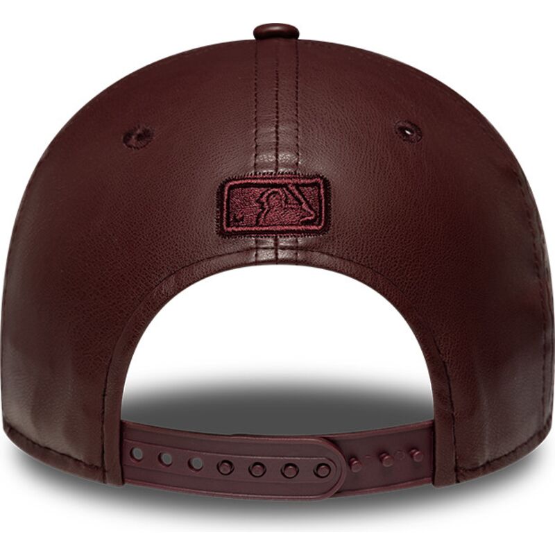 siltovka-zaoblena-hneda-snapback-9forty-m-crown-pu-diamante-new-york-yankees-mlb-new-era