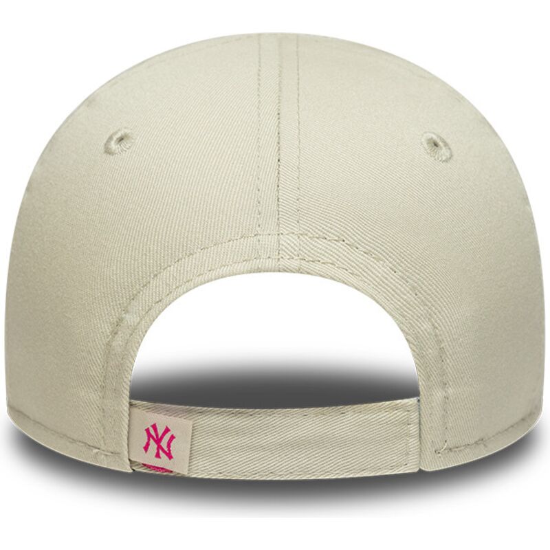 siltovka-zaoblena-bezova-nastavitelny-pre-deti-rosa-9forty-dino-icon-new-york-yankees-mlb-new-era
