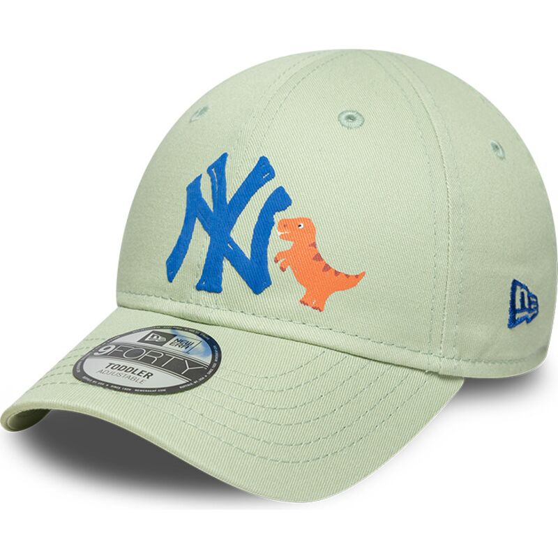 siltovka-zaoblena-zelena-nastavitelny-pre-deti-9forty-dino-icon-new-york-yankees-mlb-new-era