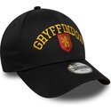 siltovka-zaoblena-cierna-snapback-pre-deti-9forty-wordmark-gryffindor-harry-potter-new-era