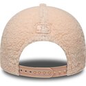 siltovka-zaoblena-ruzova-snapback-pre-deti-rosa-9forty-m-crown-winter-borg-new-york-yankees-mlb-new-era