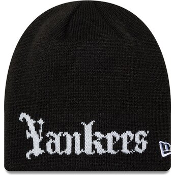 Čiapka čierna Knit Skully Wordmark New York Yankees MLB New Era