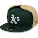 siltovka-rovna-zelena-upravena-59fifty-dogear-world-series-oakland-athletics-mlb-new-era