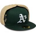 siltovka-rovna-zelena-upravena-59fifty-dogear-world-series-oakland-athletics-mlb-new-era