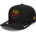 siltovka-zaoblena-cierna-snapback-9seventy-stretch-snap-repreve-associazione-sportiva-roma-serie-a-new-era