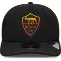 siltovka-zaoblena-cierna-snapback-9seventy-stretch-snap-repreve-associazione-sportiva-roma-serie-a-new-era
