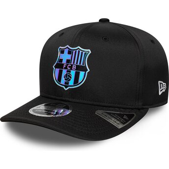 Šiltovka zaoblená čierna snapback multicolor 9SEVENTY Stretch Snap TPU FC Barcelona LALIGA New Era