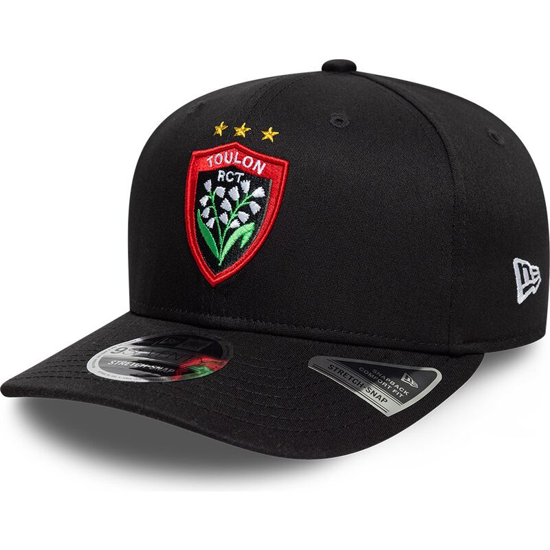 siltovka-zaoblena-cierna-snapback-9seventy-stretch-snap-lily-rugby-club-toulonnais-french-rugby-federation-ffr-new-era