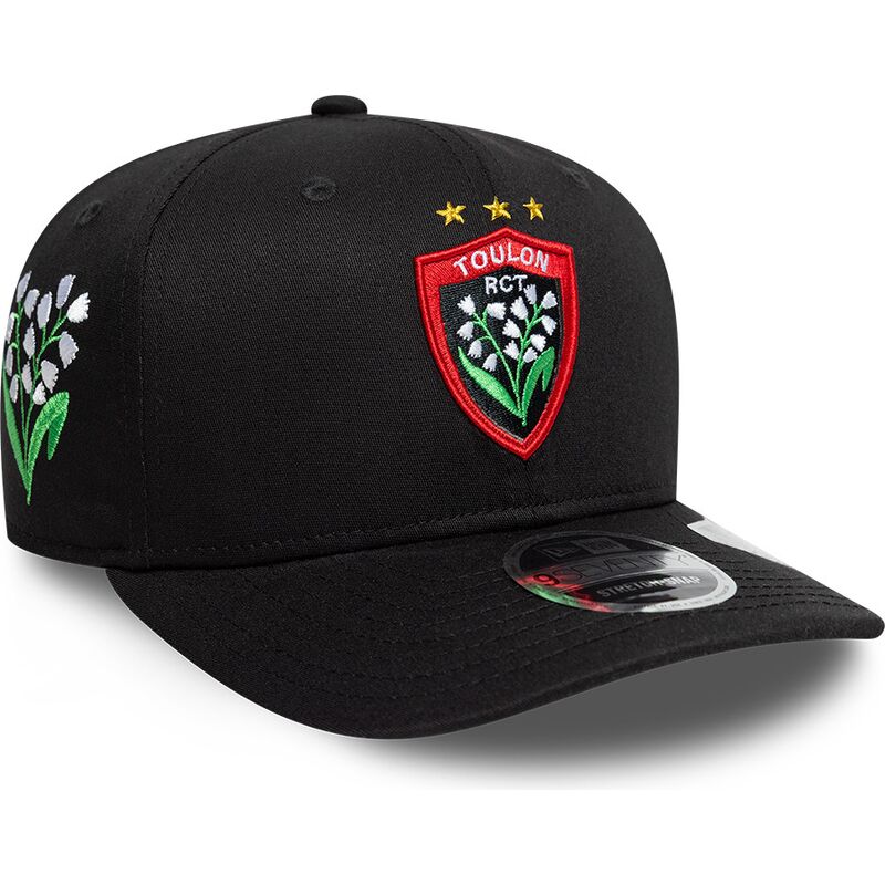 siltovka-zaoblena-cierna-snapback-9seventy-stretch-snap-lily-rugby-club-toulonnais-french-rugby-federation-ffr-new-era