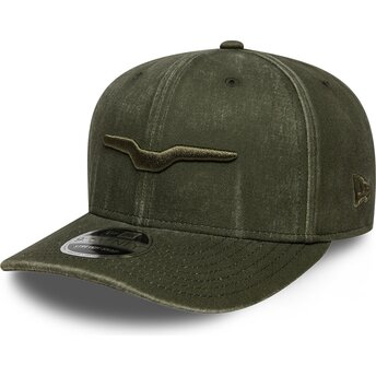 Šiltovka zaoblená zelená snapback 9SEVENTY Stretch Snap Moto Guzzi New Era