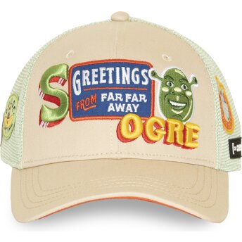 Šiltovka zaoblená béžová snapback SHR1 CPSPATCB Shrek Capslab