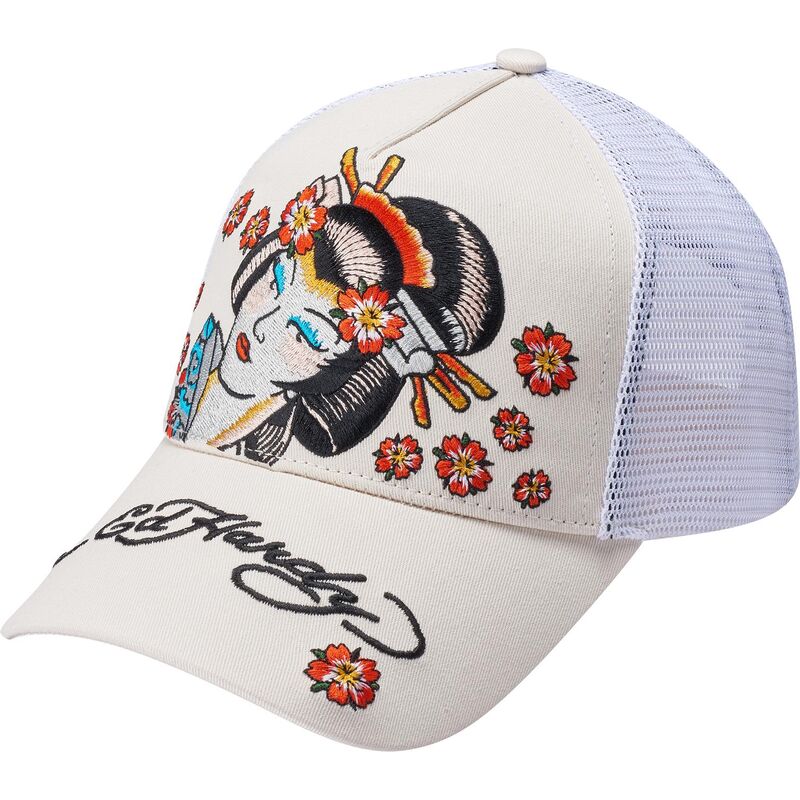 siltovka-zaoblena-bezova-snapback-tokyo-geisha-ed-hardy