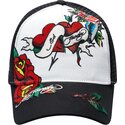 siltovka-zaoblena-cierna-snapback-love-ed-ed-hardy