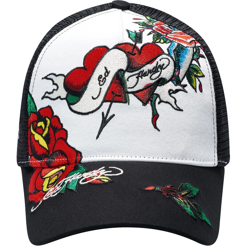 siltovka-zaoblena-cierna-snapback-love-ed-ed-hardy