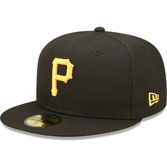 Šiltovka rovná čierna upravená 59FIFTY AC Perf Pittsburgh Pirates MLB New Era