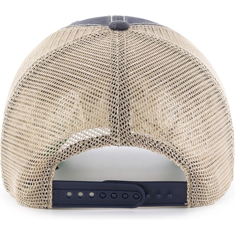 siltovka-zaoblena-siva-snapback-clean-up-trawler-vintage-navy-new-york-yankees-mlb-47-brand