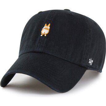 Šiltovka zaoblená čierna nastaviteľný Clean Up Base Runner Icon Dog 47 Brand