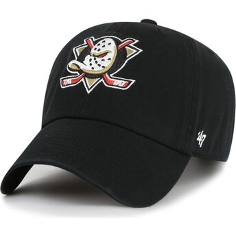 Šiltovka zaoblená čierna nastaviteľný Clean Up Anaheim Ducks NHL 47 Brand