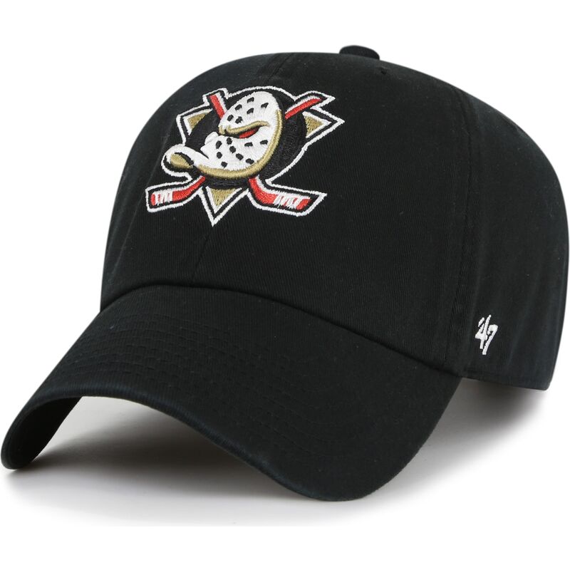 siltovka-zaoblena-cierna-nastavitelny-clean-up-anaheim-ducks-nhl-47-brand