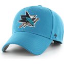 siltovka-zaoblena-modra-nastavitelny-mvp-dark-teal-san-jose-sharks-nhl-47-brand