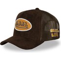 siltovka-zaoblena-hneda-snapback-fur14-von-dutch