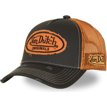 Šiltovka zaoblená čierna snapback URB05 Von Dutch