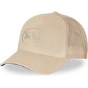 siltovka-zaoblena-bezova-snapback-log23-von-dutch