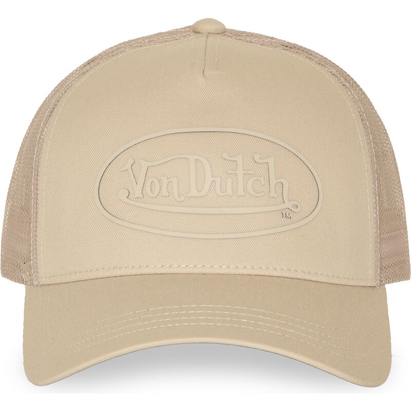 siltovka-zaoblena-bezova-snapback-log23-von-dutch
