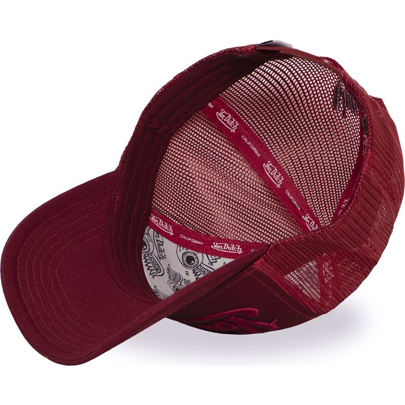 siltovka-zaoblena-cervena-snapback-emb07-von-dutch