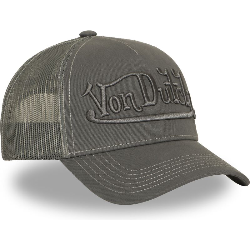 siltovka-zaoblena-siva-snapback-emb08-von-dutch