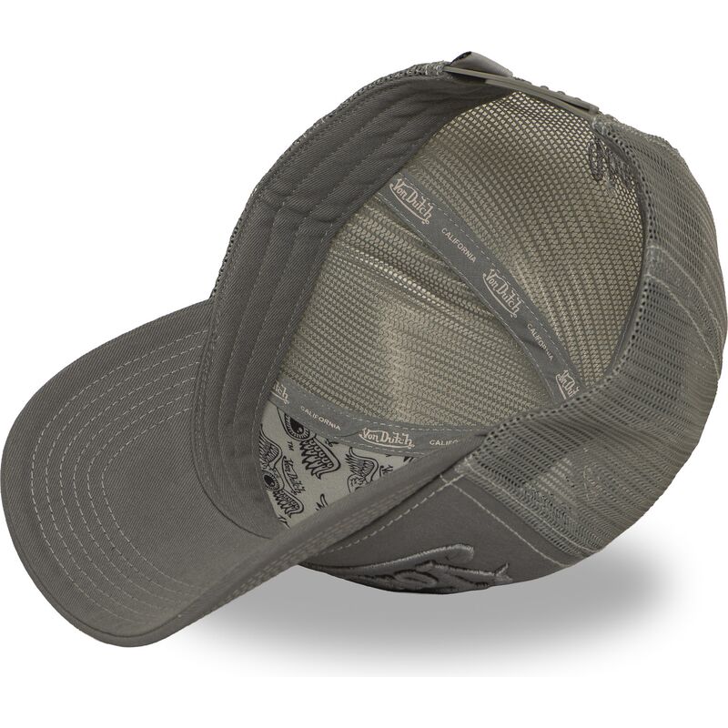 siltovka-zaoblena-siva-snapback-emb08-von-dutch