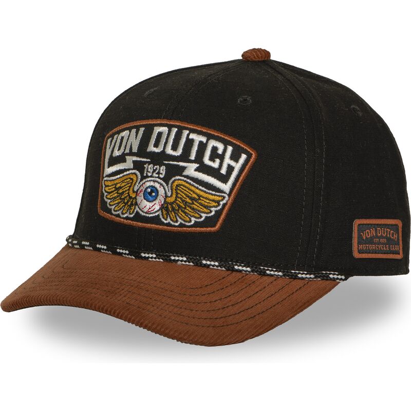 siltovka-zaoblena-hneda-snapback-sem16-von-dutch siltovka-zaoblena-hneda-snapback-sem16-von-dutch