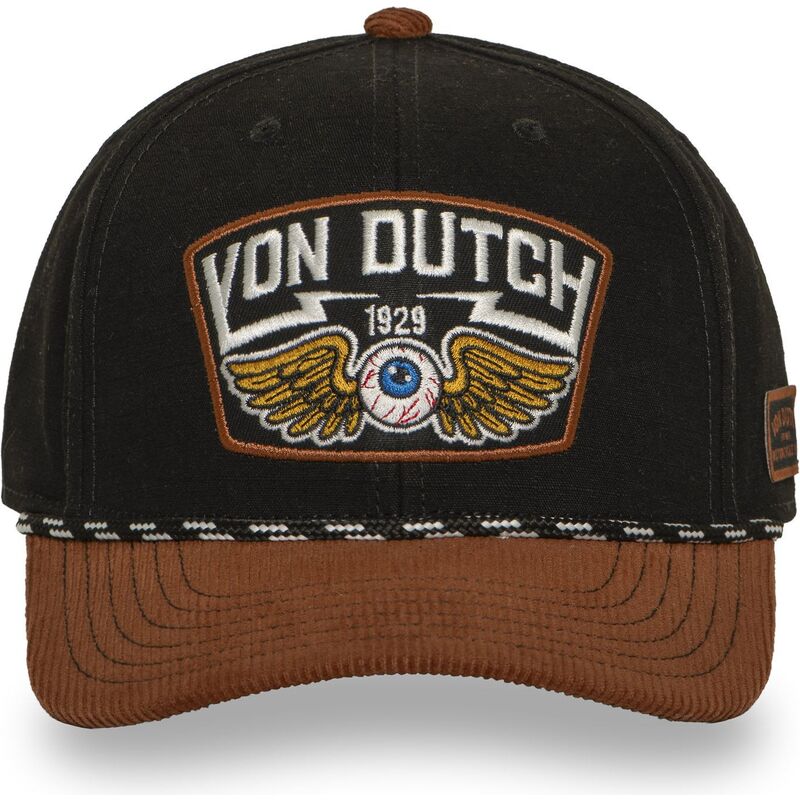 siltovka-zaoblena-hneda-snapback-sem16-von-dutch siltovka-zaoblena-hneda-snapback-sem16-von-dutch