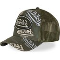 siltovka-zaoblena-zelena-snapback-cafe14-von-dutch