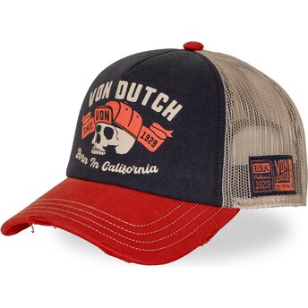 Šiltovka zaoblená viacfarebná snapback CREW39 Von Dutch