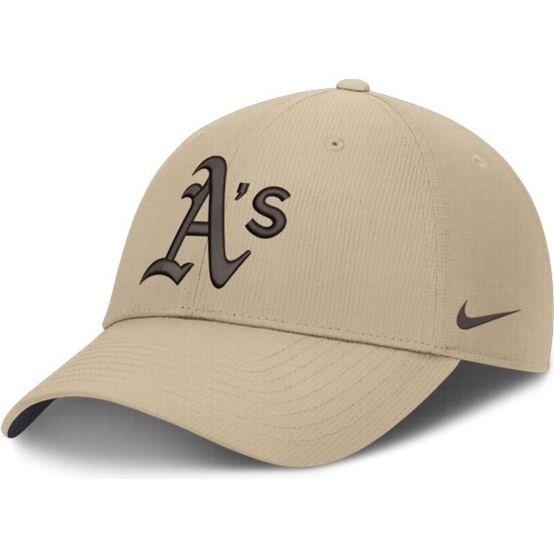 siltovka-zaoblena-bezova-nastavitelny-structured-uv-poly-ripstop-oakland-athletics-mlb-nike siltovka-zaoblena-bezova-nastavitelny-structured-uv-poly-ripstop-oakland-athletics-mlb-nike