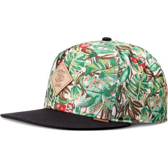 Šiltovka rovná zelená snapback Woven Jungle Djinns