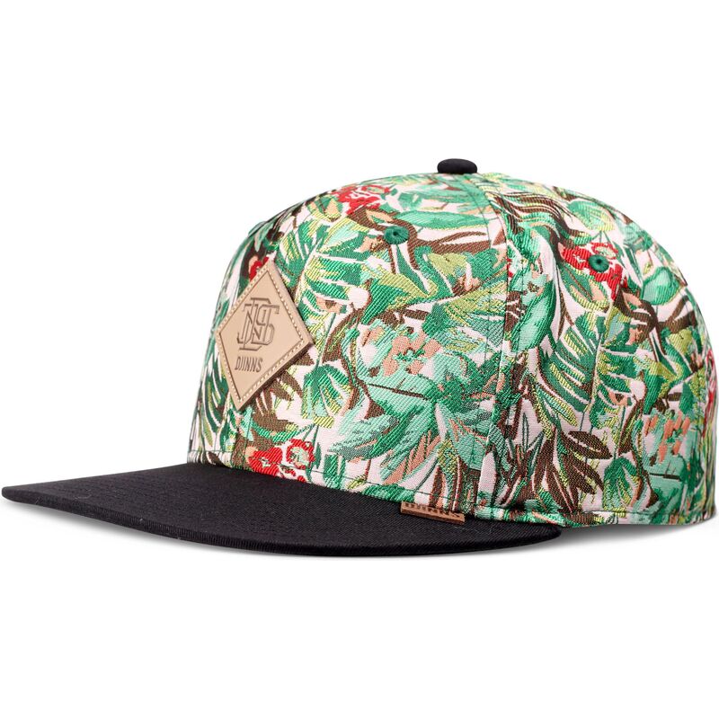 siltovka-rovna-zelena-snapback-woven-jungle-djinns