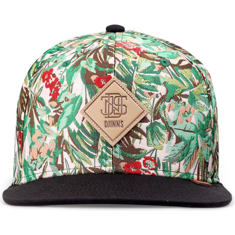 siltovka-rovna-zelena-snapback-woven-jungle-djinns